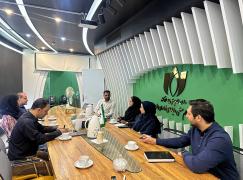 انتخاب رئیس و دبیر کمیسیون آزادکاران نصر استان